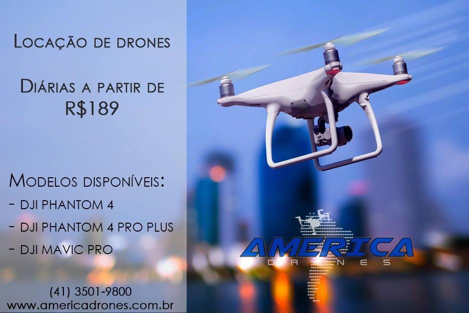 Locação de Drones em Curitiba é na América Drones